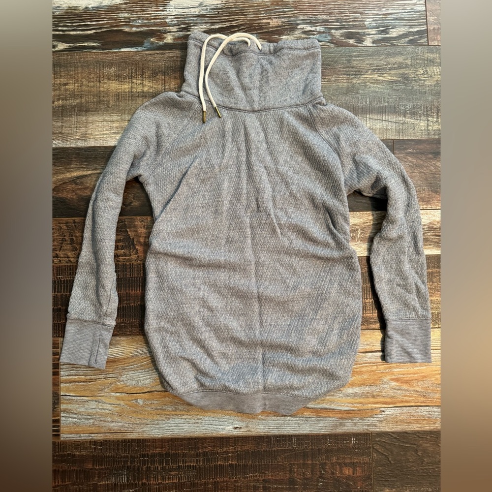 Woven Maternity Sweatshirt